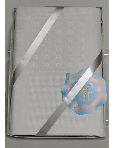 Copriletto misto lino Vittoria...