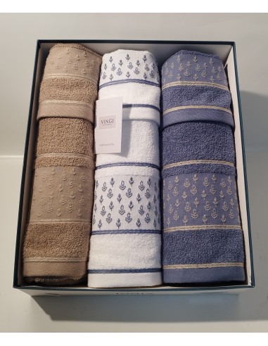 Asciugamani 3 ospiti Vingi V.1 Art....