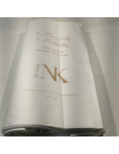 Tessuto  Mussola Nevada - NK  H 270  Bianco